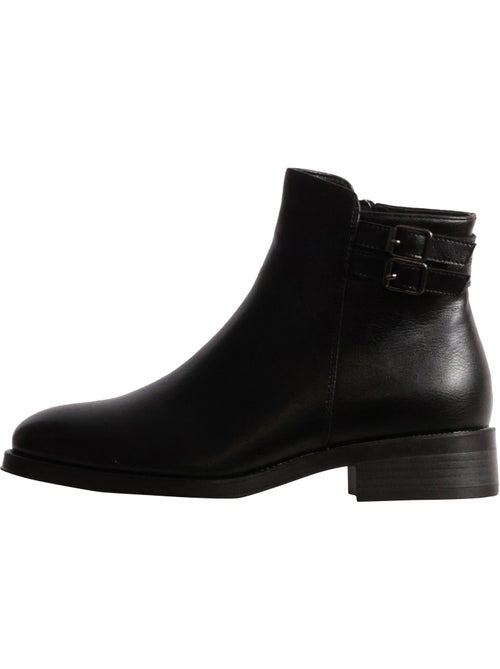 Bottines à zip findlay - Kiabi