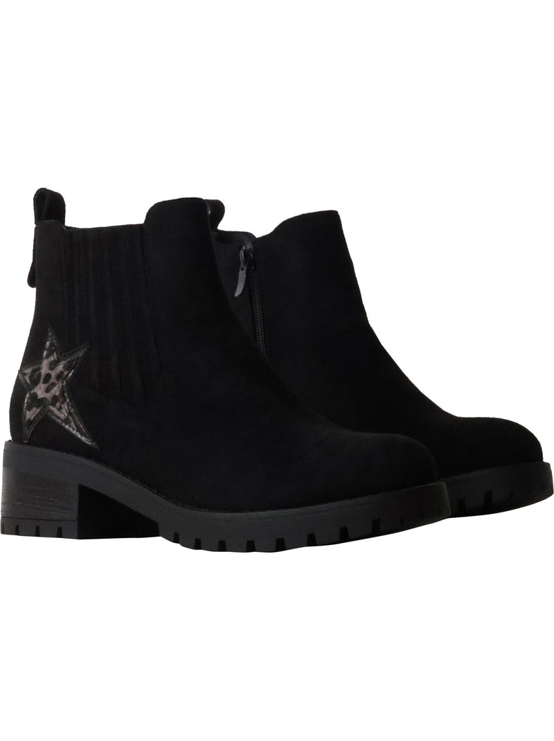 Bottines à Zip Findlay Noir - Kiabi
