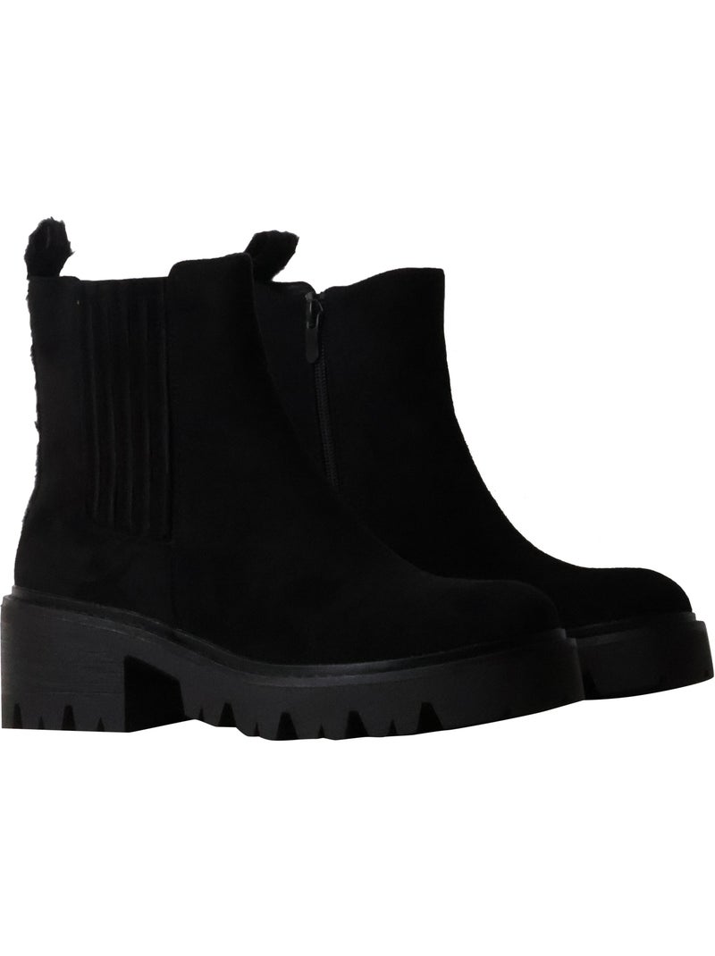 Bottines à Zip Findlay Noir - Kiabi