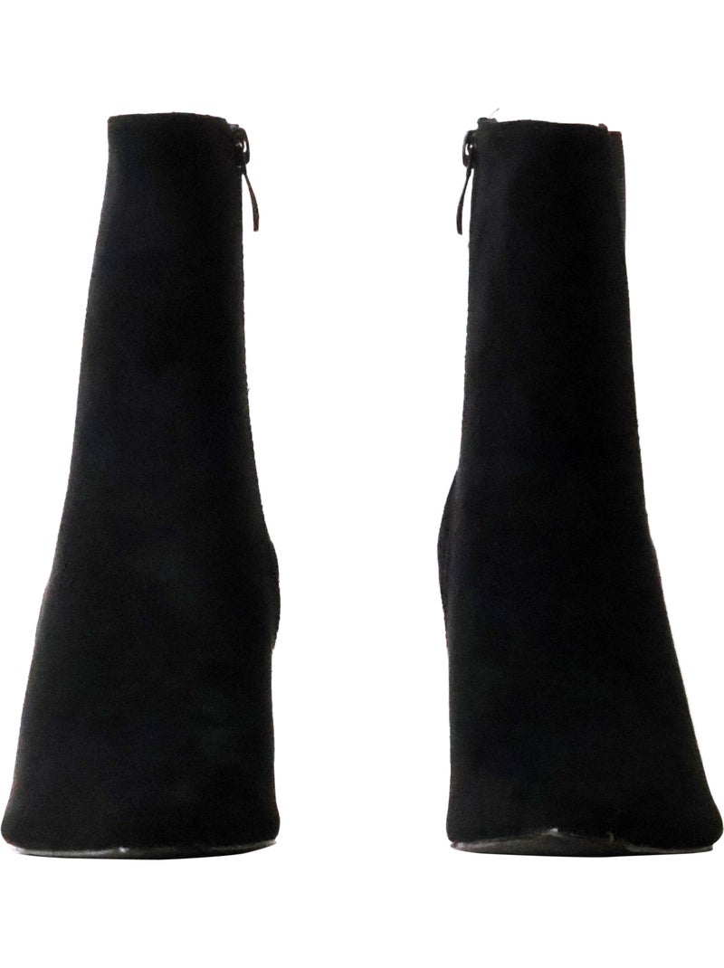 Bottines à zip joia Noir - Kiabi