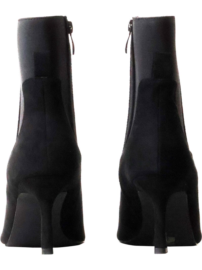 Bottines à zip joia Noir - Kiabi