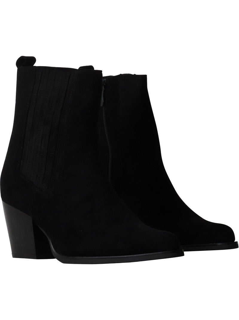 Bottines à Zip Joia Noir - Kiabi