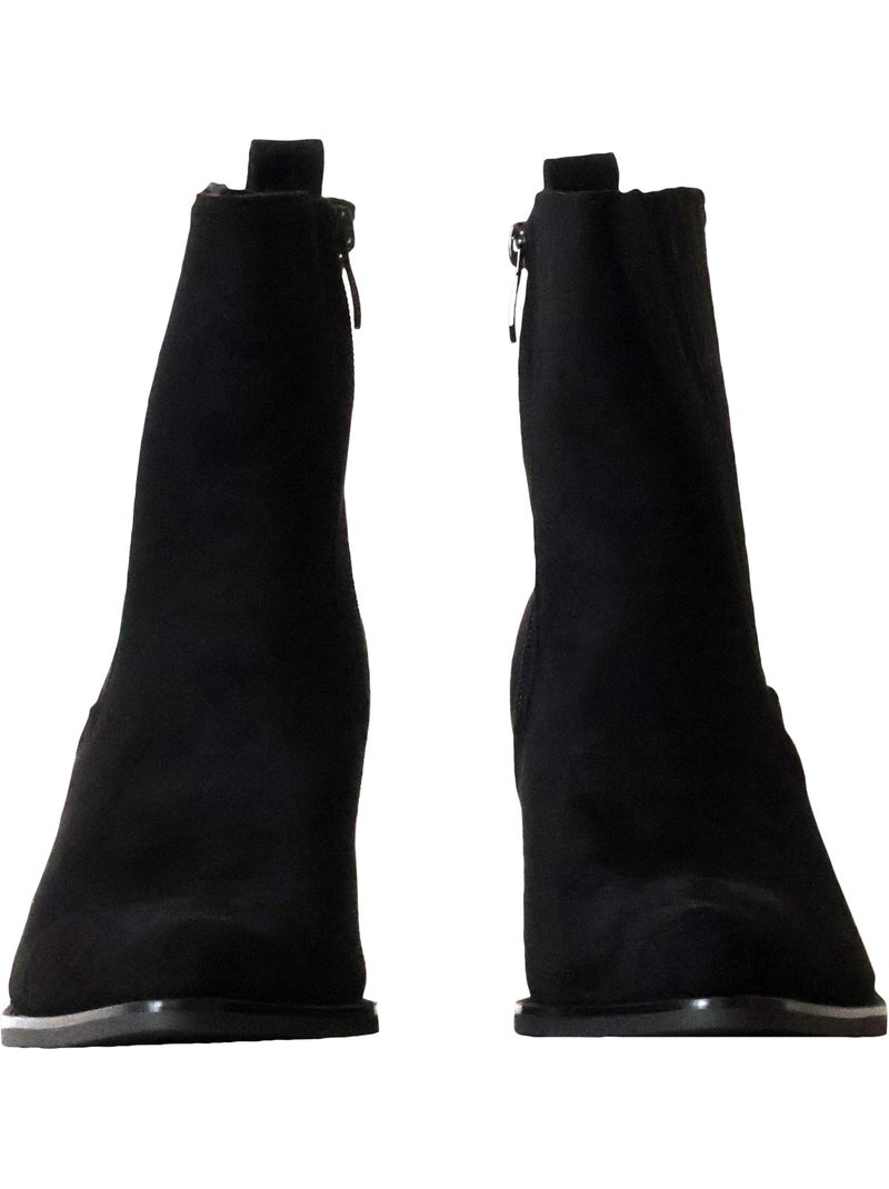 Bottines à Zip Joia Noir - Kiabi