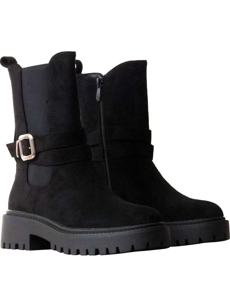 Bottines à Zip Joia Noir - Kiabi