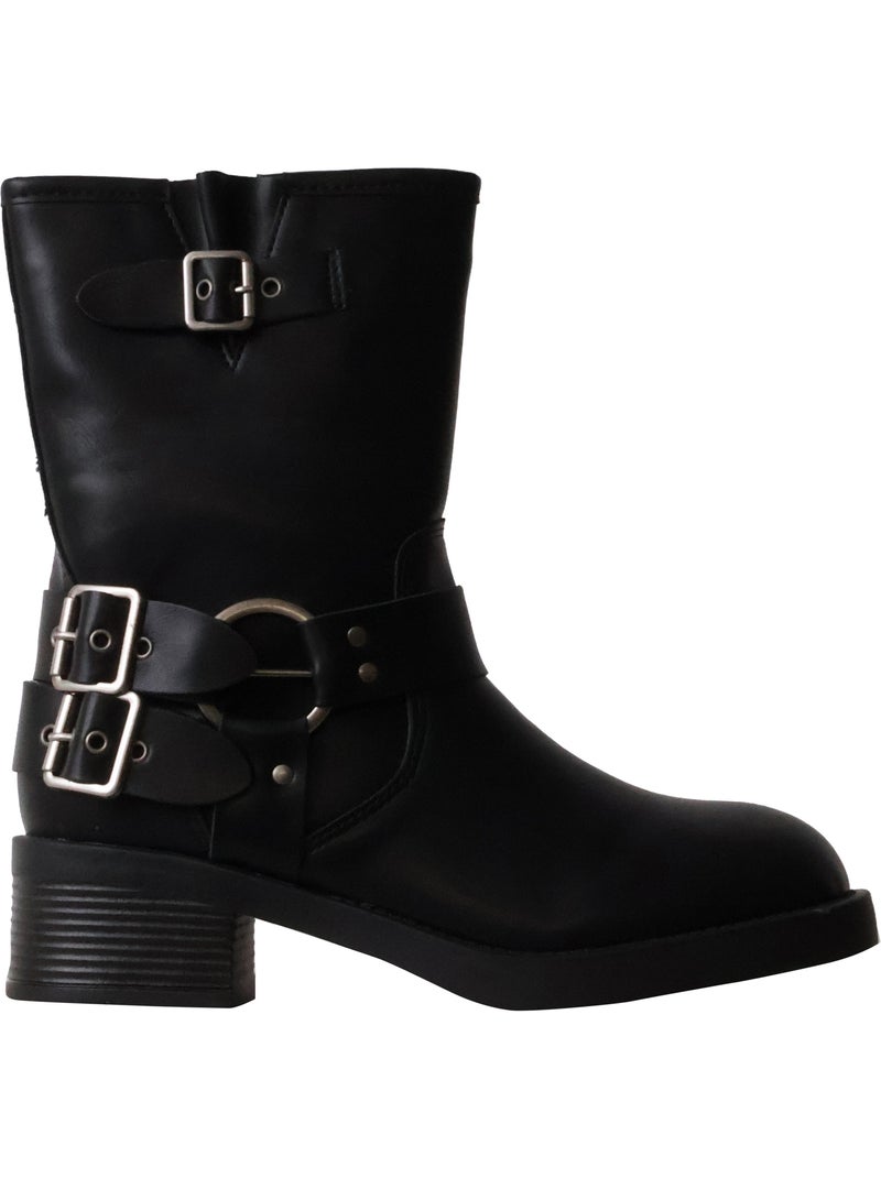 Bottines à Zip Joia Noir - Kiabi