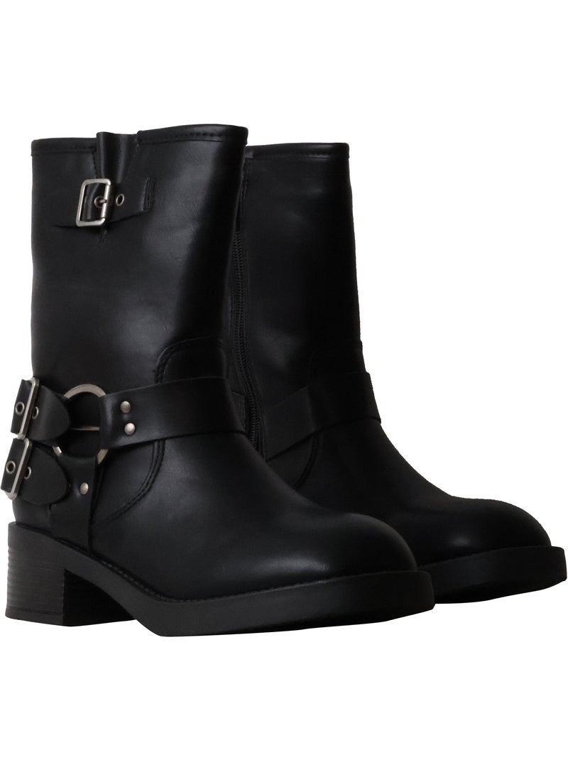 Bottines à Zip Joia Noir - Kiabi