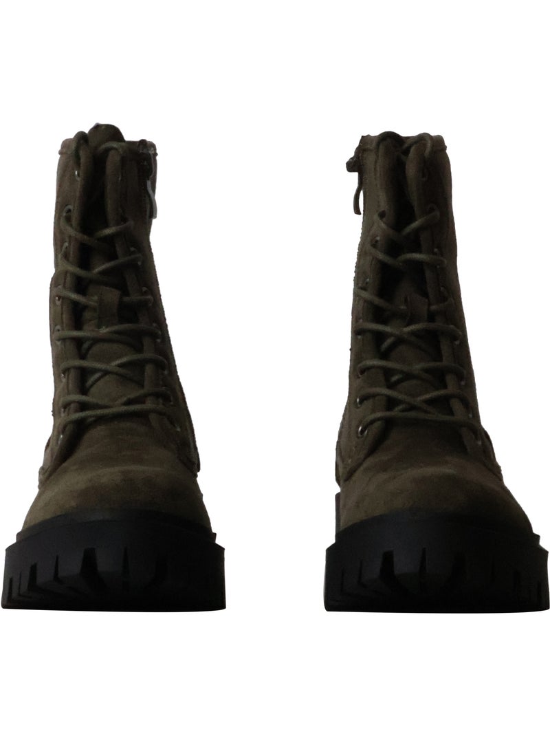 Bottines à Zip Joia Vert - Kiabi