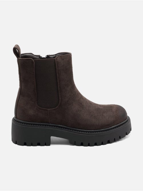 Bottines à zip - Kiabi