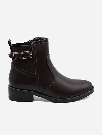 Bottines à zip