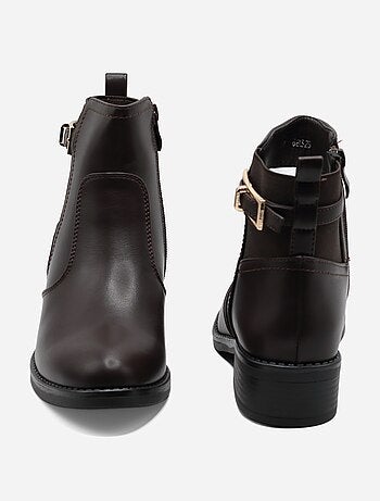 Bottines à zip