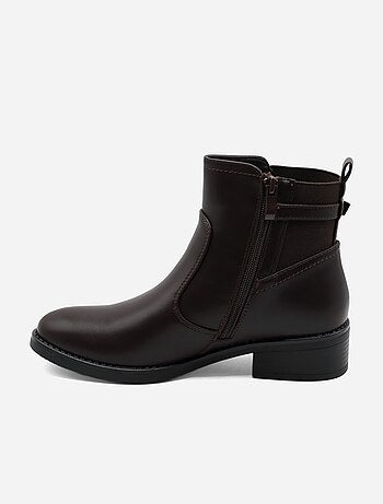 Bottines à zip