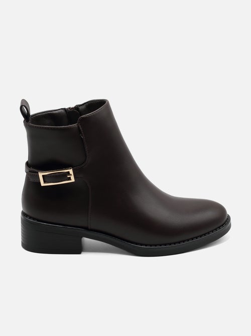 Bottines à zip - Kiabi Bottines à zip - Kiabi