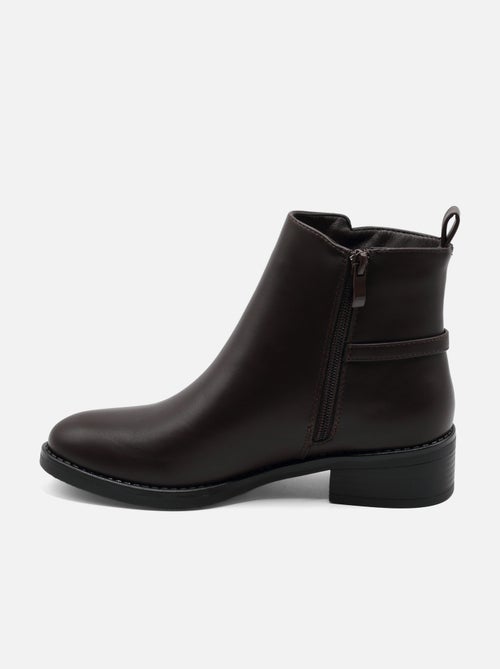 Bottines à zip - Kiabi Bottines à zip - Kiabi