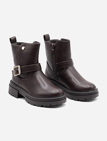 Bottines à zip