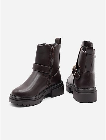 Bottines à zip