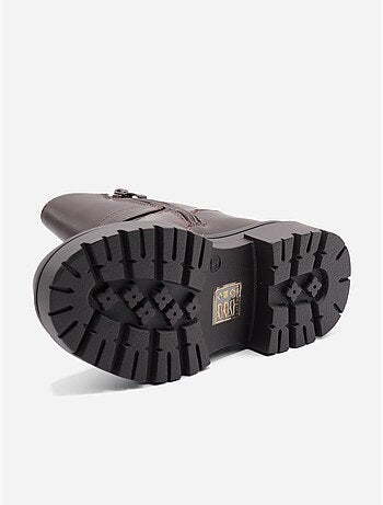Bottines à zip