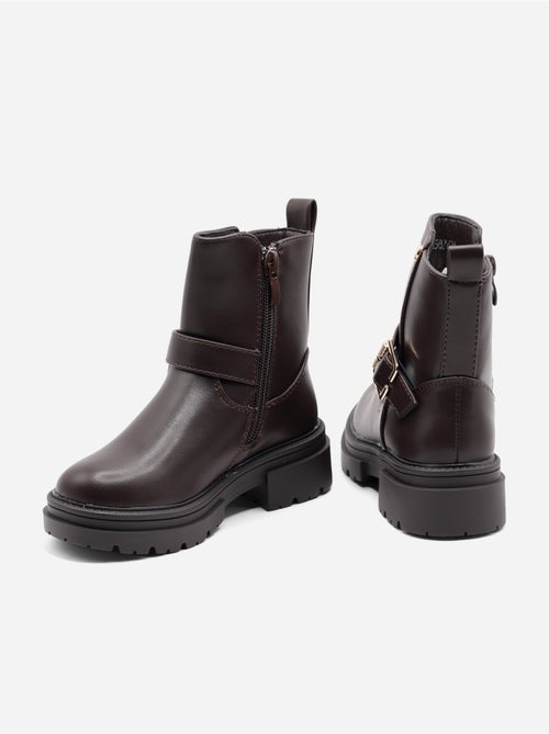 Bottines à zip - Kiabi