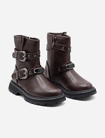 Bottines à zip