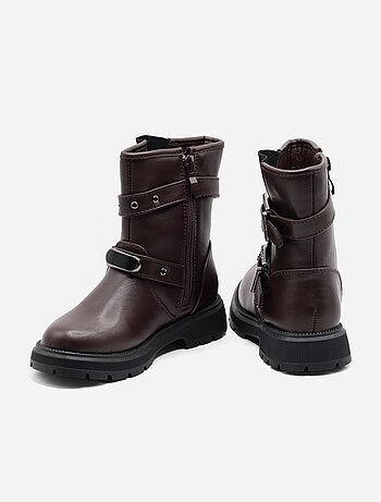 Bottines à zip