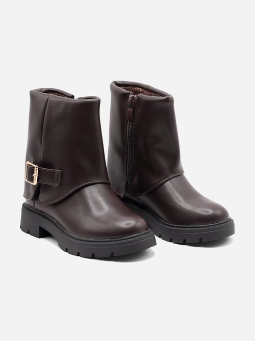 Bottines à zip - Kiabi