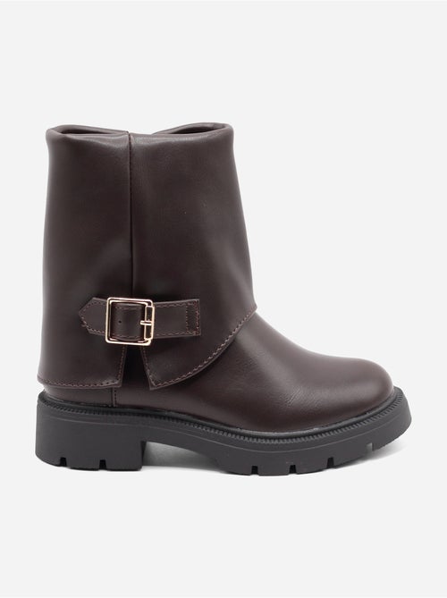 Bottines à zip - Kiabi