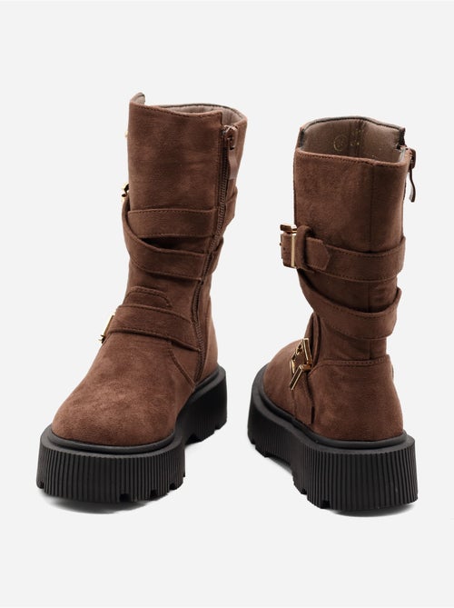 Bottines à zip - Kiabi