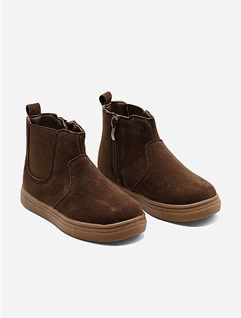Bottines à zip