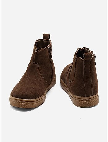 Bottines à zip