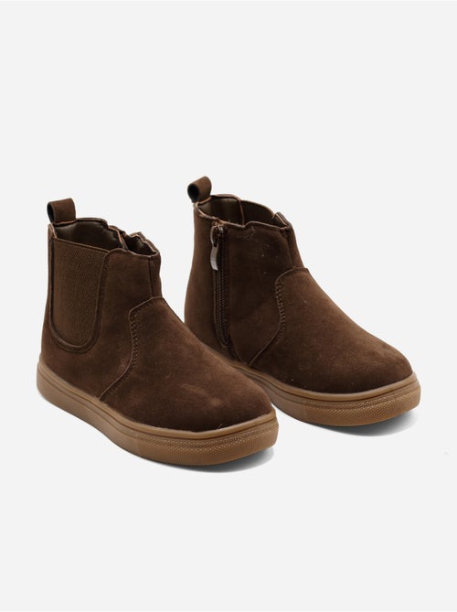 Bottines à zip - Kiabi