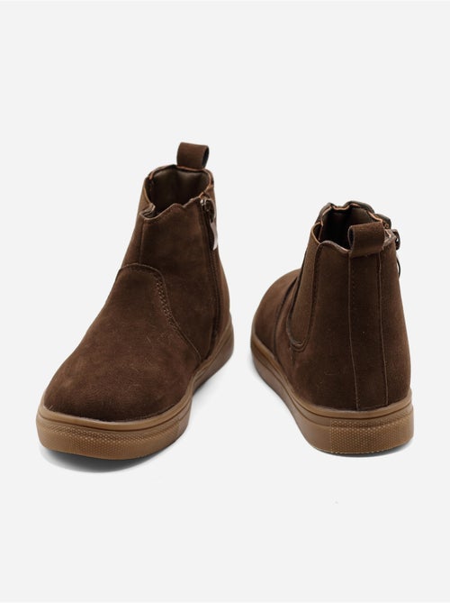 Bottines à zip - Kiabi