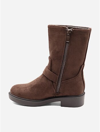 Bottines à zip