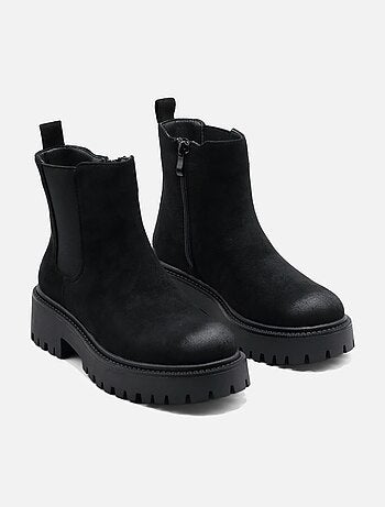 Bottines à zip