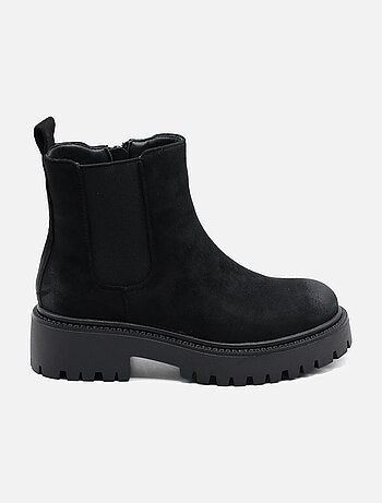 Bottines à zip
