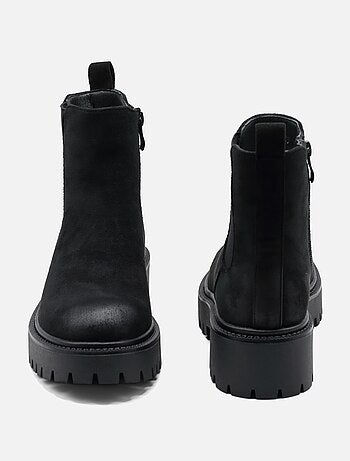 Bottines à zip