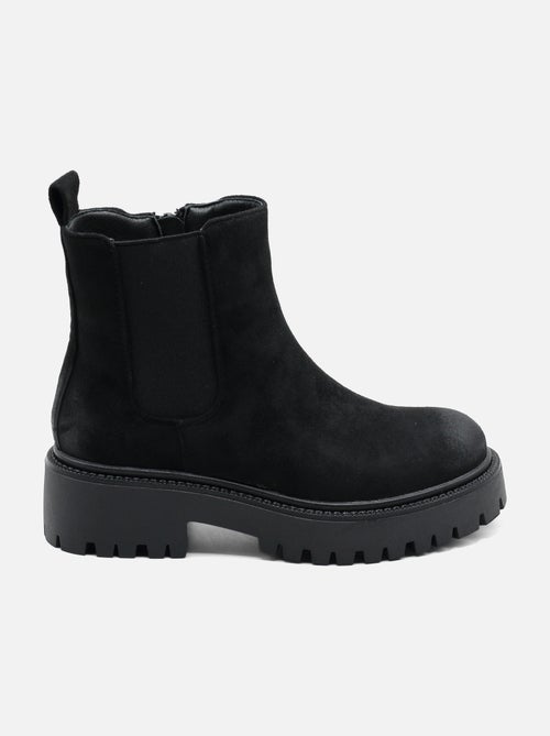 Bottines à zip - Kiabi