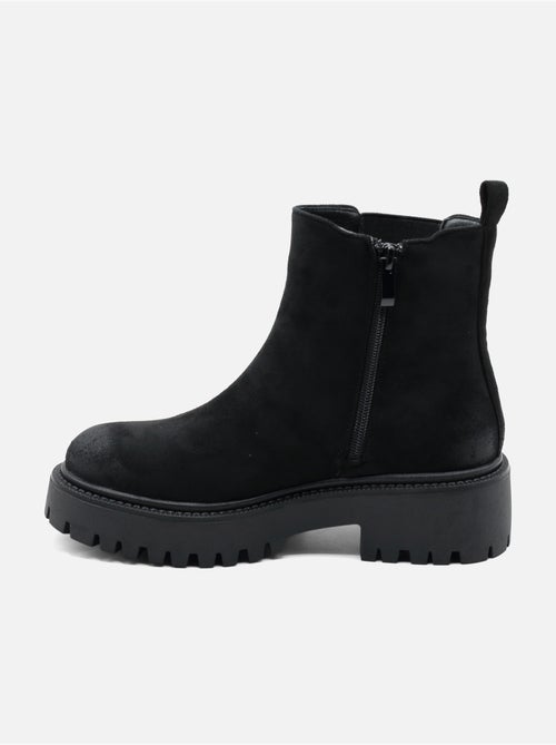 Bottines à zip - Kiabi