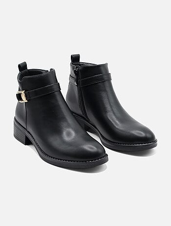 Bottines à zip