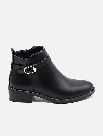 Bottines à zip