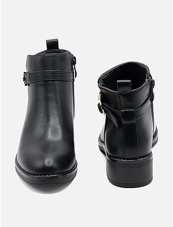 Bottines à zip