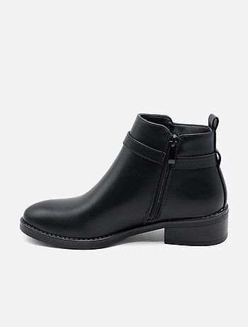 Bottines à zip