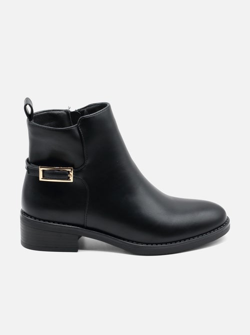 Bottines à zip - Kiabi Bottines à zip - Kiabi