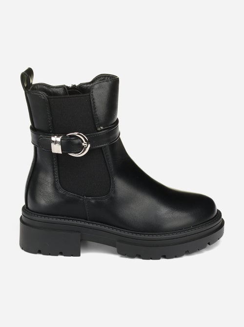 Bottines à zip - Kiabi
