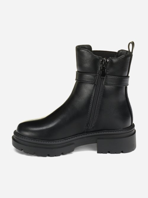 Bottines à zip - Kiabi