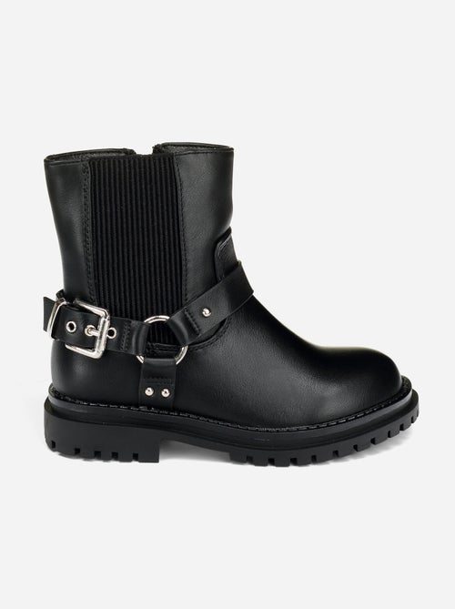Bottines à zip - Kiabi
