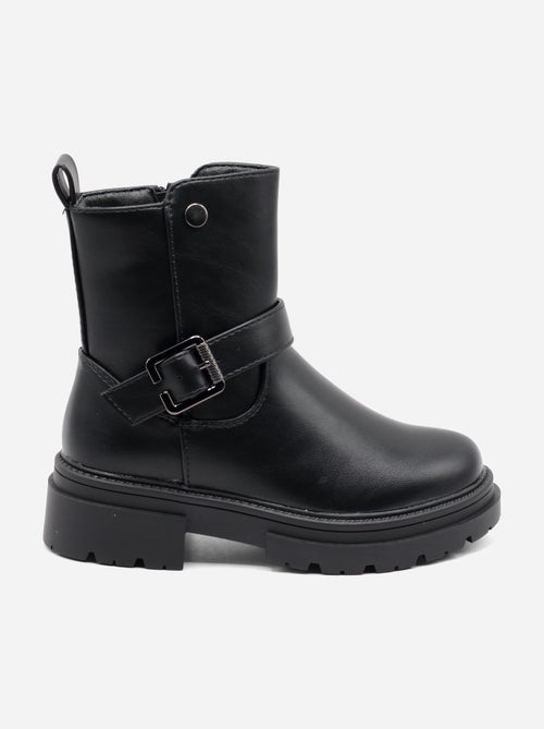 Bottines à zip - Kiabi