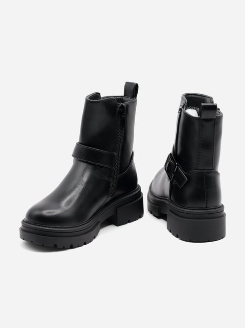 Bottines à zip - Kiabi
