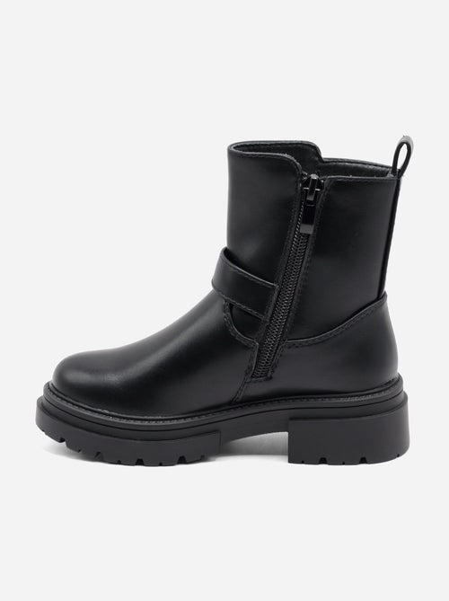 Bottines à zip - Kiabi