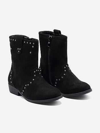 Bottines à zip