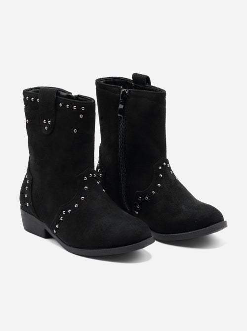 Bottines à zip - Kiabi