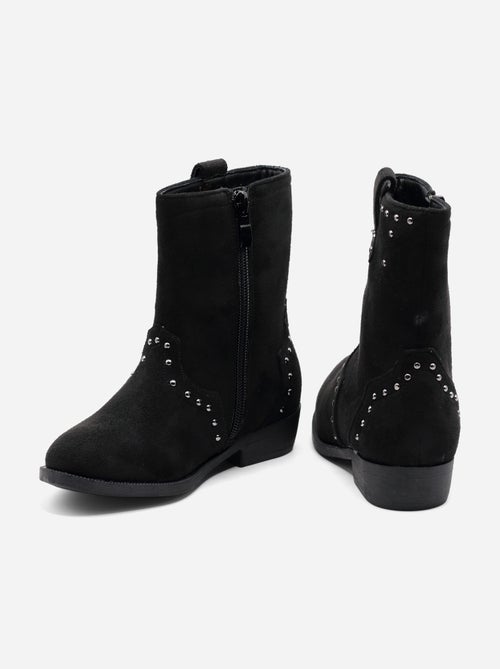 Bottines à zip - Kiabi